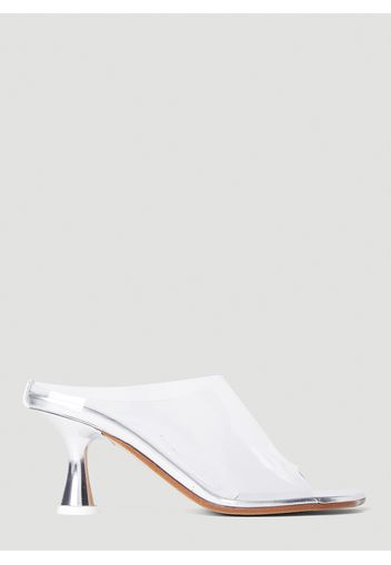 Transparent Kitten Heel Mules - Frau Heels Eu - 40