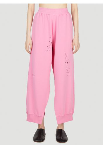 Distressed Track Pants - Frau Track Pants S