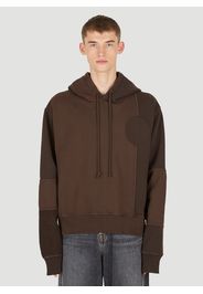 Contrast Panel Hooded Sweatshirt - Mann Sweatshirts M