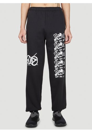 World Peace Track Pants - Mann Trainingshosen Xl