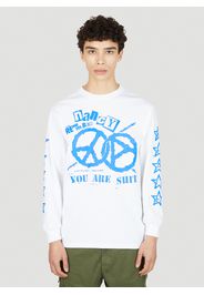 World Peace Long Sleeve T-shirt - Mann T-shirts L