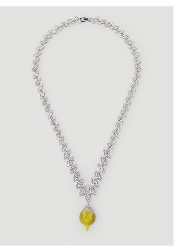 Diamond Dip Necklace - Mann Schmuck One Size