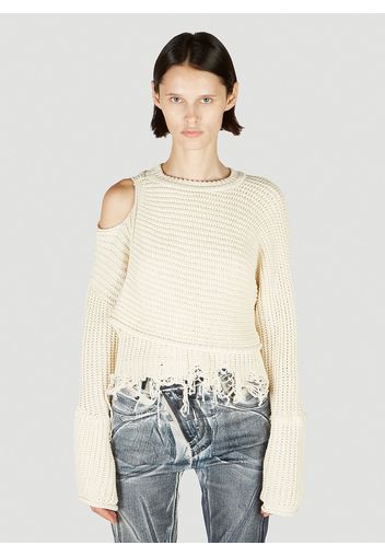 Wrap Knit Sweater - Frau Strick M