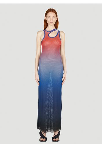 Mesh Tank Maxi Dress - Frau Kleider Xs