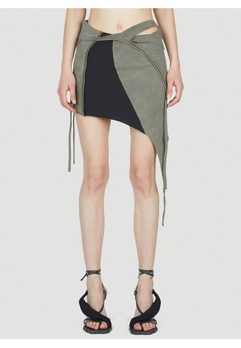 Deconstructed Mini Skirt - Frau Röcke S