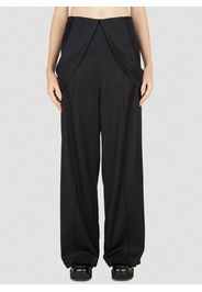 Suspender Strap Pants - Frau Hosen It - 40