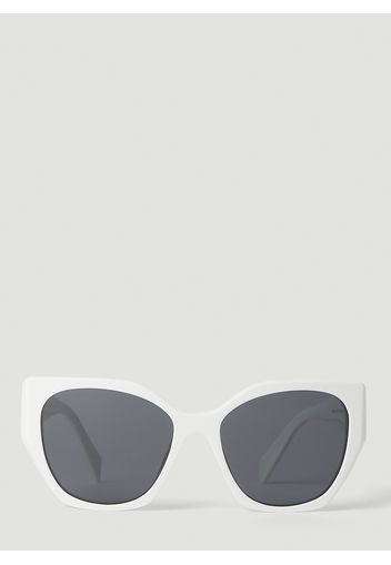 Oversized Rounded Cat-eye Sunglasses - Frau Sonnenbrillen One Size