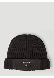 Re-nylon Trimmed Beanie Hat - Mann Hats M