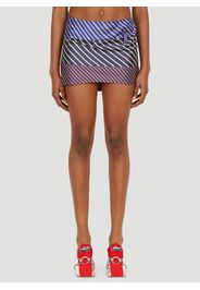 Tie Mini Skirt - Frau Röcke L - Xl