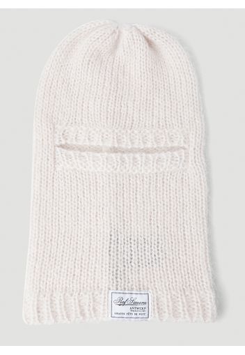 Logo Patch Knit Balaclava - Mann Hats One Size