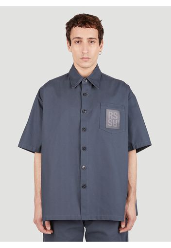 Logo Patch Shirt - Mann Hemden Xl