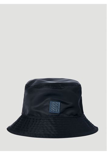 Logo Patch Bucket Hat - Mann Hats S - M