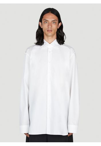 Mesh Yoke Shirt - Mann Hemden Eu - 50