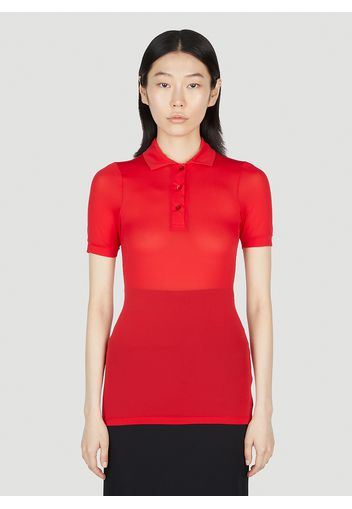 Stocking Polo Top - Frau Tops S