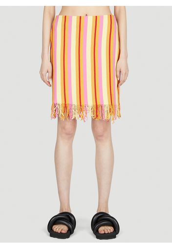 Gelato Fringe Skirt - Frau Röcke L