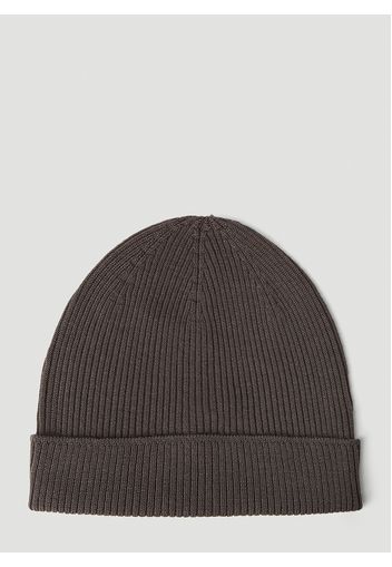 Ribbed Knit Beanie Hat - Mann Hats One Size