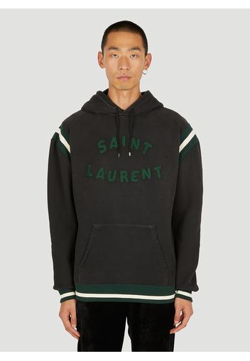 Embroidered Logo Hooded Sweatshirt - Mann Sweatshirts S