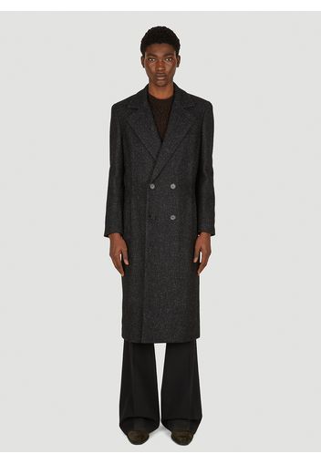 Double Breasted Tailored Coat - Mann Mäntel Eu - 48