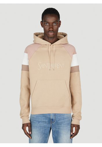 Logo Embroidery Hooded Sweatshirt - Mann Sweatshirts M