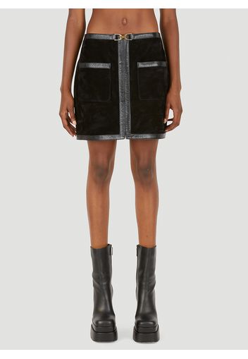 Contrast Trim Mini Skirt - Frau Röcke Fr - 38