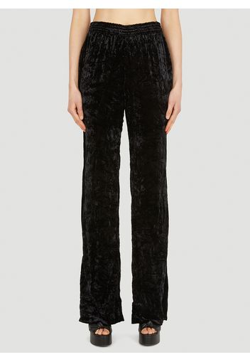 Crushed Velvet Pants - Frau Hosen Fr - 36