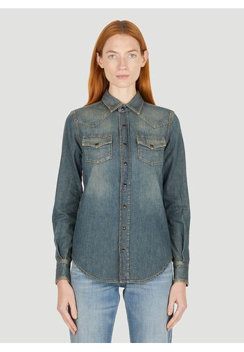 Classic Western Shirt - Frau Hemden Xs