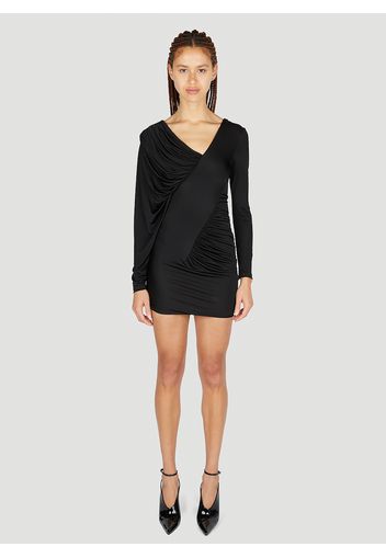 Draped Mini Dress - Frau Kleider Fr - 36