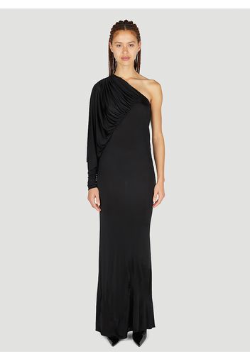 Draped Maxi Dress - Frau Kleider Fr - 36