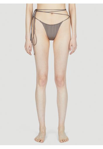 Strappy Bikini Briefs - Frau Bademode S