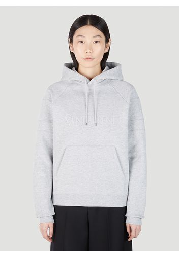 Logo Embroidery Hooded Sweatshirt - Frau Sportbekleidung Xs