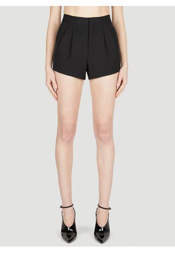 Pleated Tailored Shorts - Frau Shorts Fr - 34