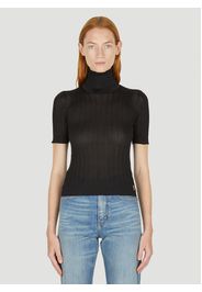 Monogram Roll Neck Sweater - Frau Strick M