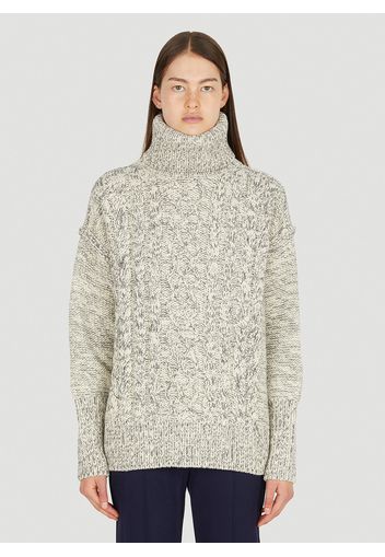 Giochi Cable Knit Sweater - Frau Strick M