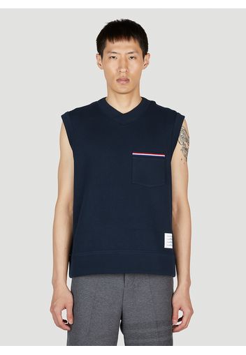 Logo Patch Tank Top - Mann Tops 1