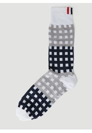 Gingham Socks - Mann Socken One Size