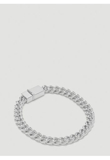 Rounded Curb Chain Bracelet - Mann Schmuck Us - 8.3in