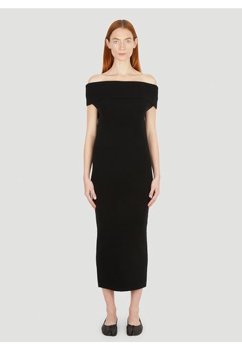 Off-shoulder Dress - Frau Kleider S