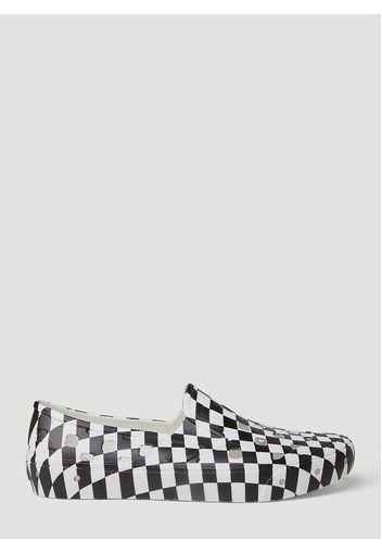 Trk Checkerboard Slip Ons - Mann Slipper Us - 06