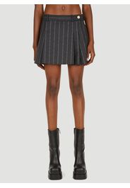 Logo Print Pleated Skirt - Frau Röcke It - 40