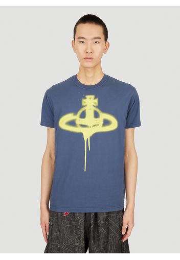 Spray Orb T-shirt - Mann T-shirts Xs