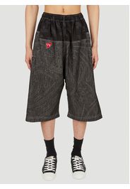 Cropped Kung Fu Shorts - Mann Shorts S