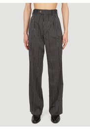 Pinstripe Pants - Mann Hosen S