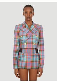 Cut Off Check Blazer - Frau Blazers It - 42