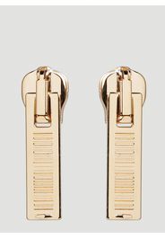 Barcode Zipper Earrings -  Schmuck One Size