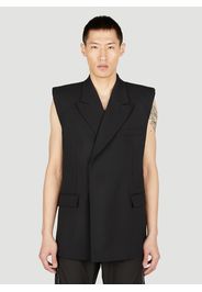 Tailored Sleeveless Blazer -  Blazers M