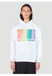 Barcode Hooded Sweatshirt -  Sweatshirts Xl