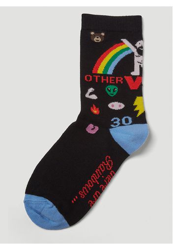 Otherworldly Socks - Mann Socken S