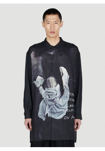 Abstract Button Up Shirt - Mann Hemden 2