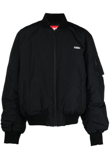 032c Bomber con stampa - Nero