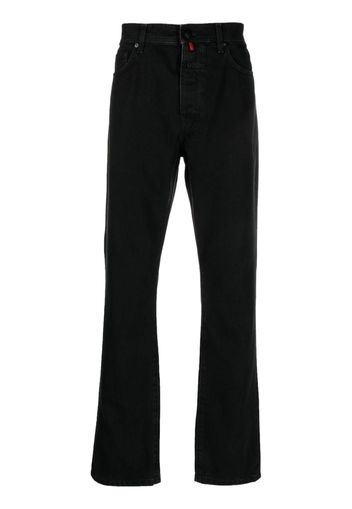 032c Jeans con applicazione - Nero